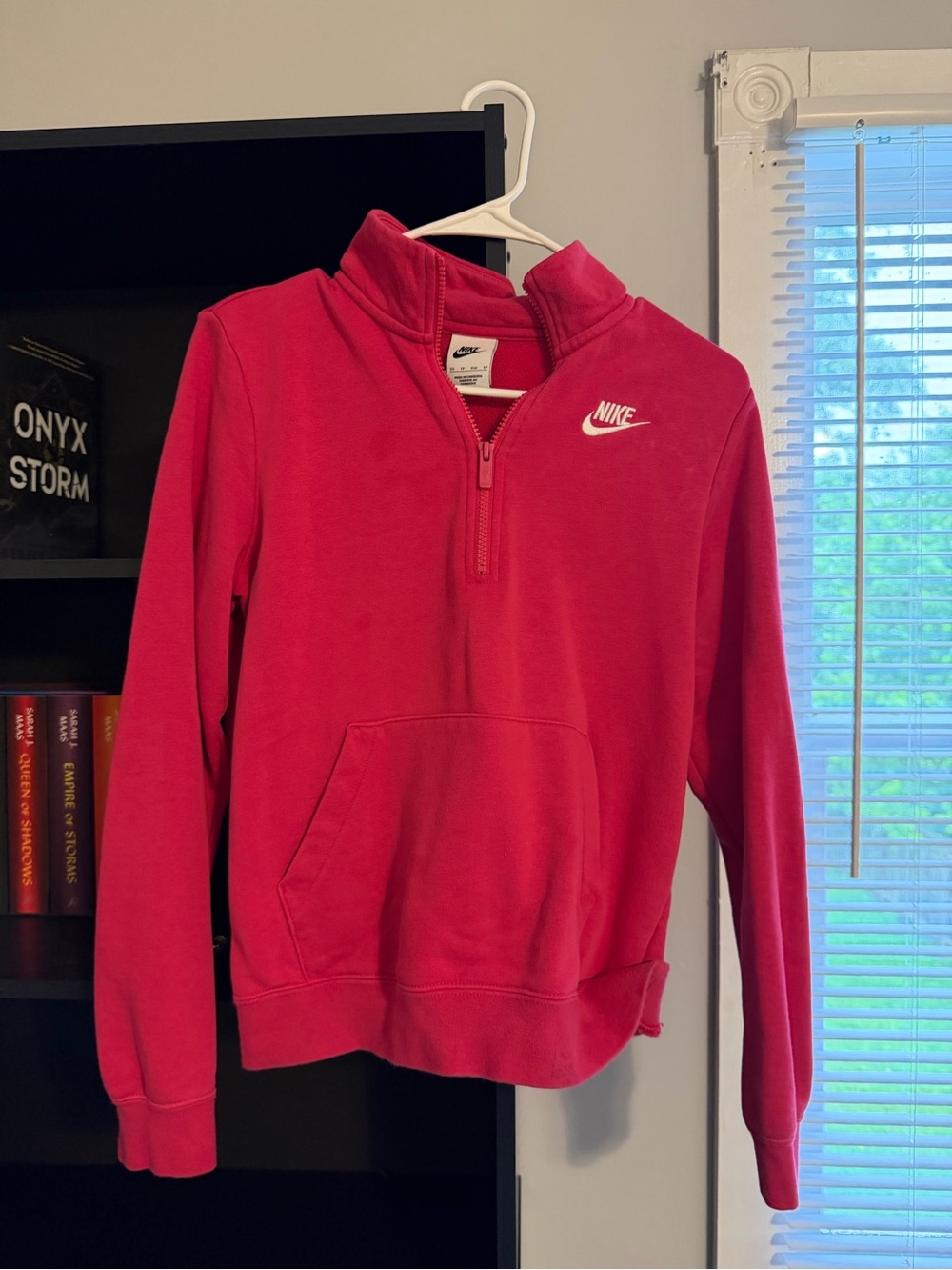 Nike Hot Pink Zip-Up Sweatshirt